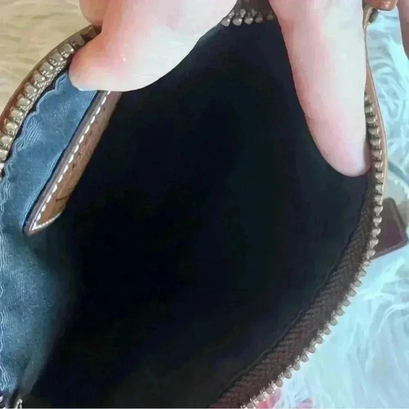 Coach Lynda Denim Patchwork Crossbody Bag B063-10006 - Picture 15 of 15